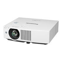 Panasonic PT-VMW50 Manuel D'utilisation