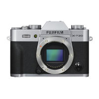 Fujifilm X-T20 Manuel Du Propriétaire