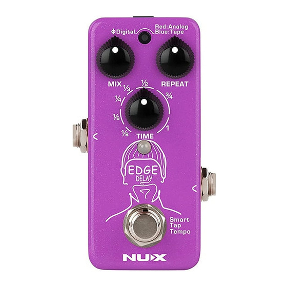 nux MINI CORE Serie Mode D'emploi