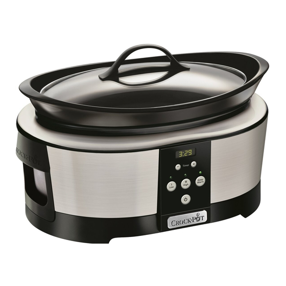 Crock-Pot SCCPBPP605-050 Notice D'utilisation