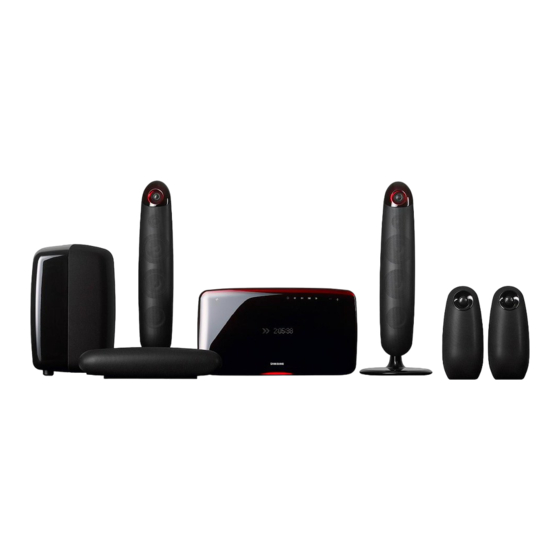 Samsung HT-X715 Manuel D'utilisation