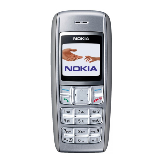 Nokia 1600 Manuel D'utilisation