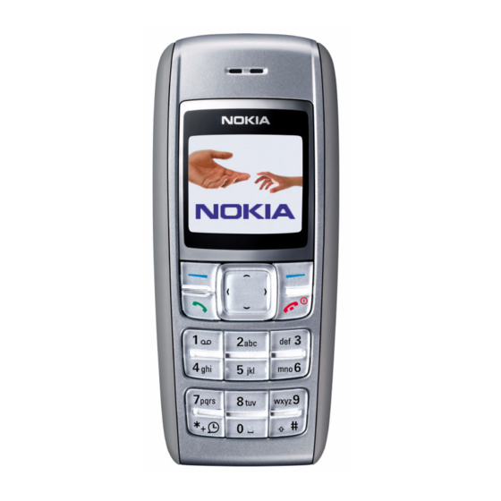 Nokia 1600 Manuel D'utilisation