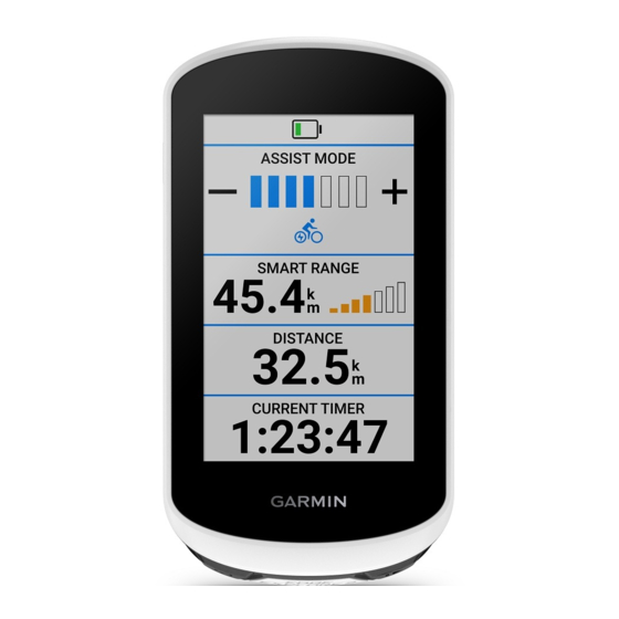 Garmin EDGE EXPLORE 2 Manuel D'utilisation