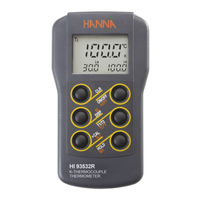 Hanna Instruments HI93532 Manuel D'utilisation