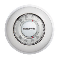 Honeywell CT87N Easy-To-See Mode D'emploi