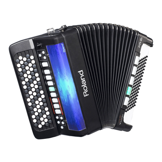 Roland V-Accordion FR-2B Mode D'emploi