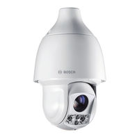 Bosch AUTODOME IP starlight 5000i IR Manuel D'utilisation