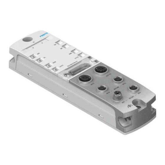 Festo CPX-AP-I-EC-M12 Instructions