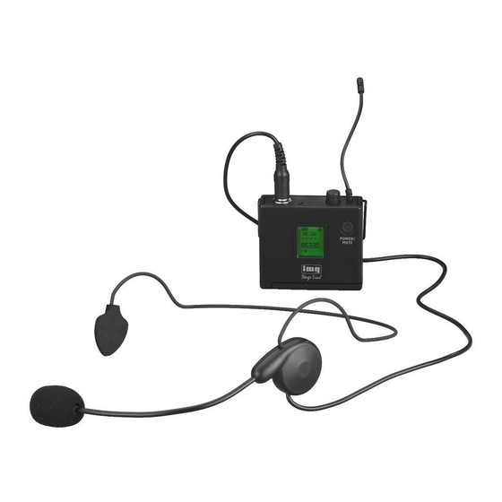 Monacor International IMG STAGELINE TXS-81SX Mode D'emploi
