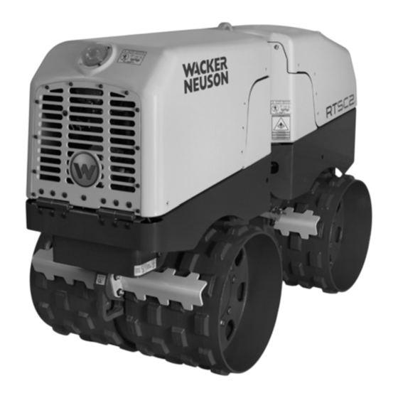 Wacker Neuson RT 82 SC-2 Notice D'emploi
