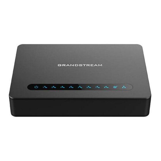 Grandstream HT818 Guide D'installation Rapide