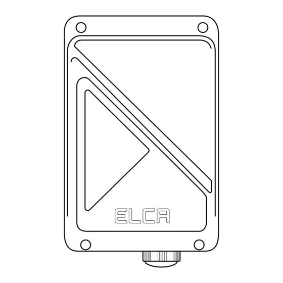 ELCA AR E1-MINI Manuel De L'utilisateur