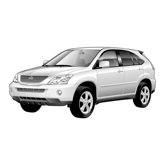 Lexus RX 400h 2006 Guide D'action D'urgence