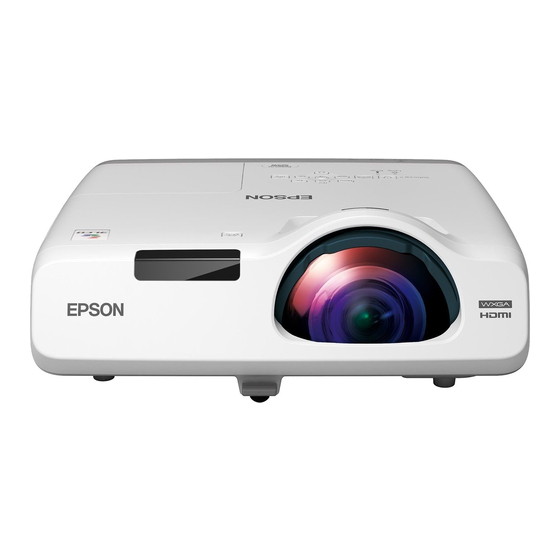 Epson PowerLite 520 Guide De L'utilisateur