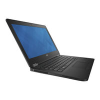 Dell Latitude E7270 Guide D'information Rapide