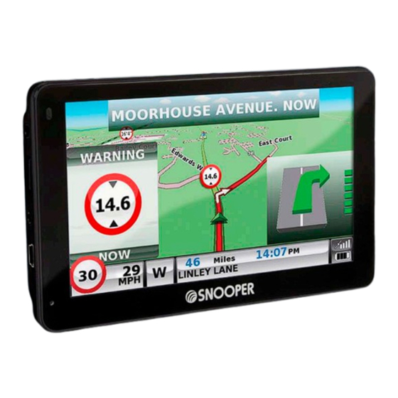 Snooper Truckmate Pro S6000 Série Guide De L'utilisateur