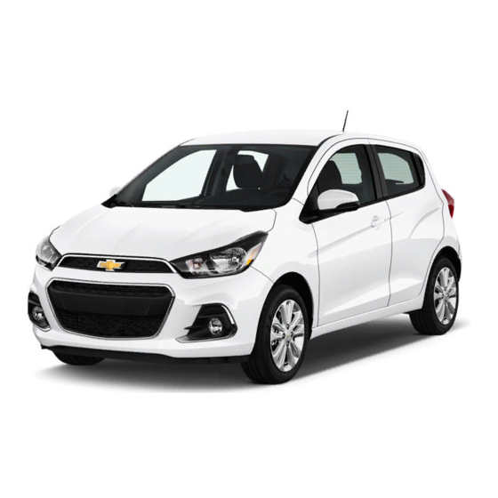 Chevrolet Spark Guide Du Propriétaire