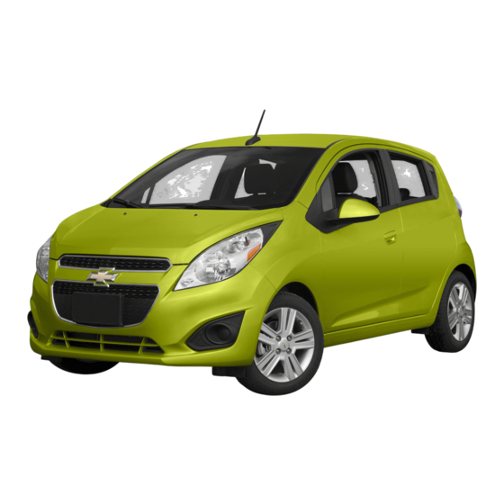 Chevrolet Spark Guide Du Propriétaire