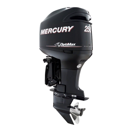 Mercury Marine 225 Mode D'emploi