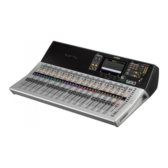 Yamaha TF5 Guide Rapide