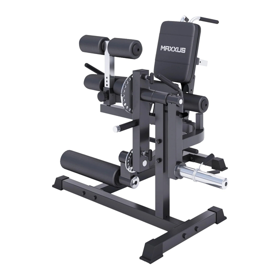 Maxxus Multi-Trainer Pro Instructions D'assemblage