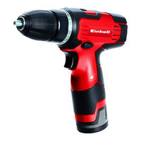 EINHELL TH-CD 12 Li Mode D'emploi D'origine