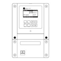 Endress+Hauser mycom CLM 152 Instructions De Montage Et Mise En Service