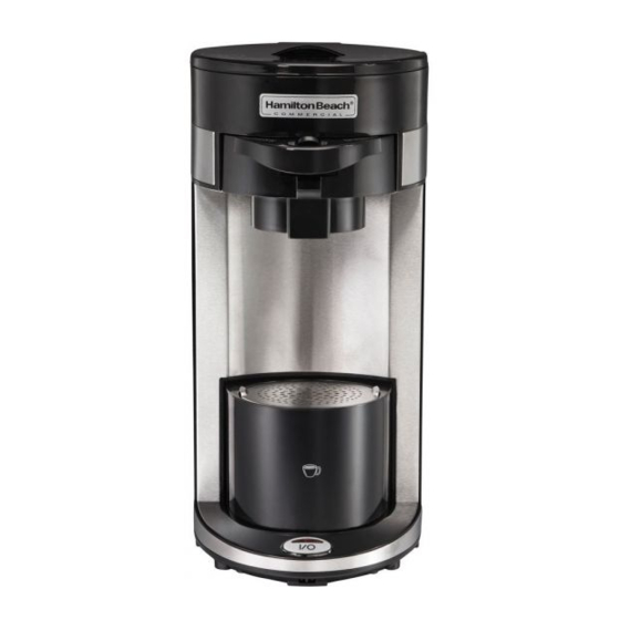 Hamilton Beach Commercial HDC300 Manuel D'utilisation
