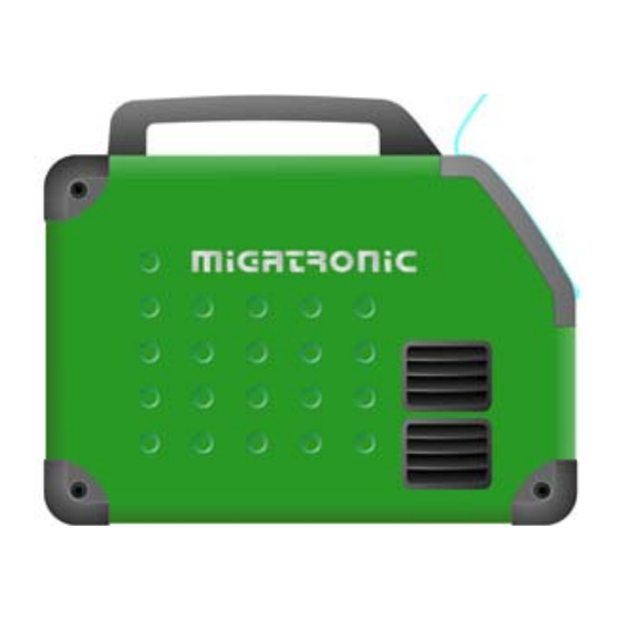 Migatronic PI 200 MMA Manuel D'instructions