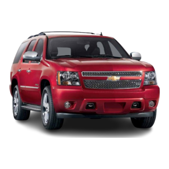 Chevrolet Tahoe 2014 Guide Du Propriétaire