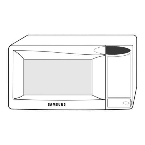 Samsung CE2933 Mode D'emploi Et Conseils De Cuisson