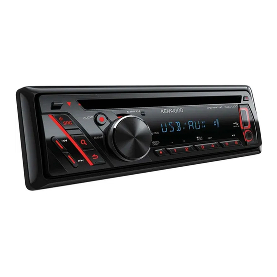 Kenwood KDC-U40R Mode D'emploi