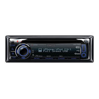 Kenwood KDC-MP445U Guide De Démarrage Rapide
