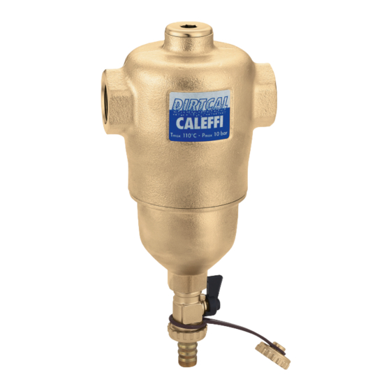 CALEFFI 5462 Série Mode D'emploi