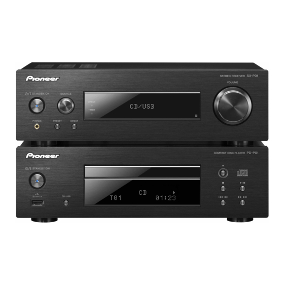 Pioneer XC-P01-S Guide Rapide