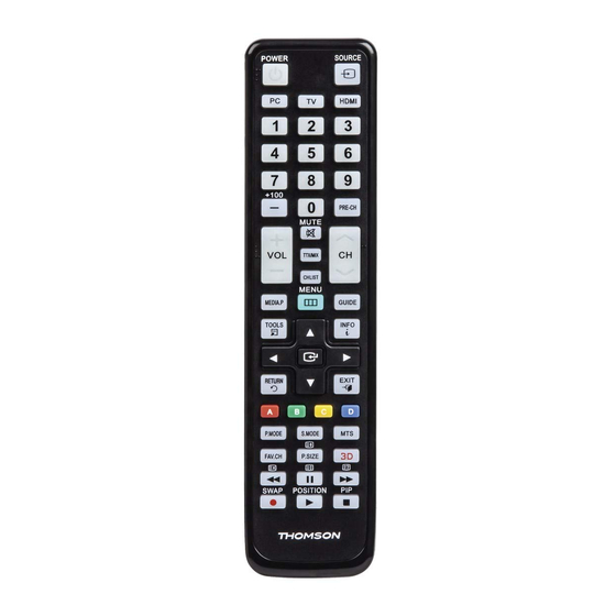 THOMSON ROC1117SAM Mode D'emploi