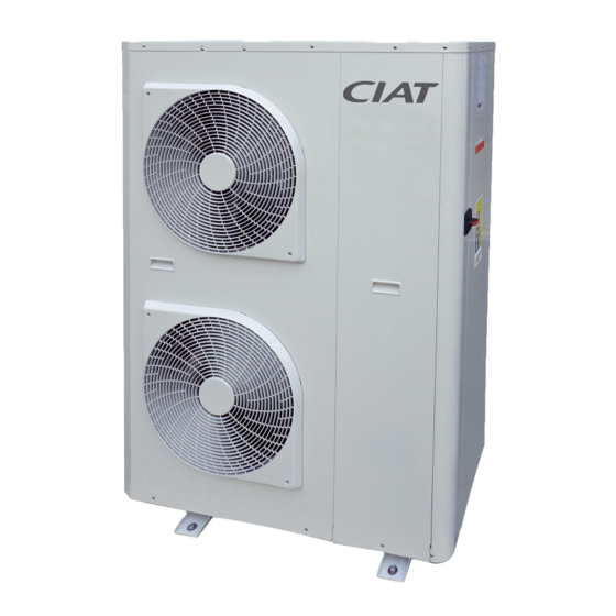 CIAT EREBA 17 T Instructions D'installation, D'utilisation Et D'entretien