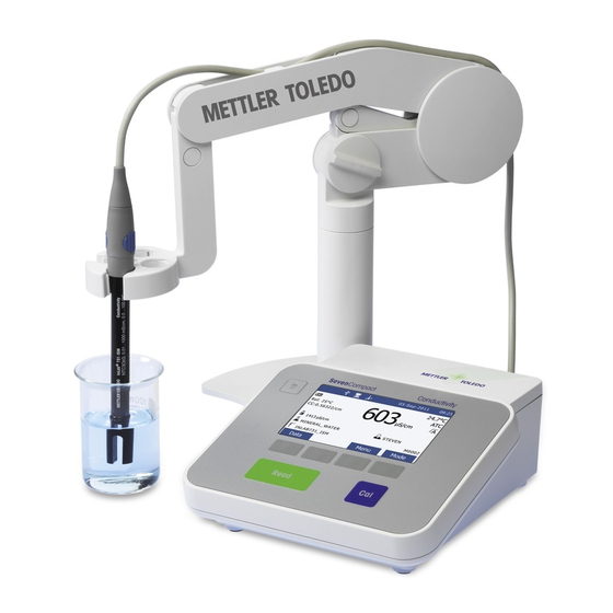 Mettler Toledo SevenCompact S230 Conductivity Mode D'emploi