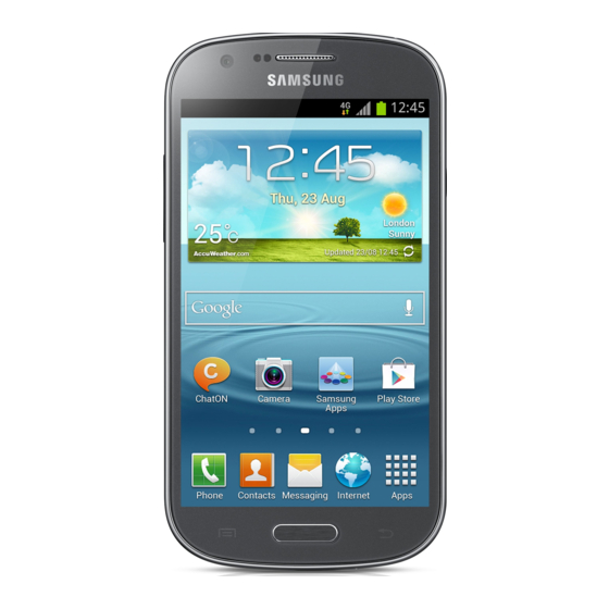 Samsung GALAXY EXPRESS GT-I8730 Manuels