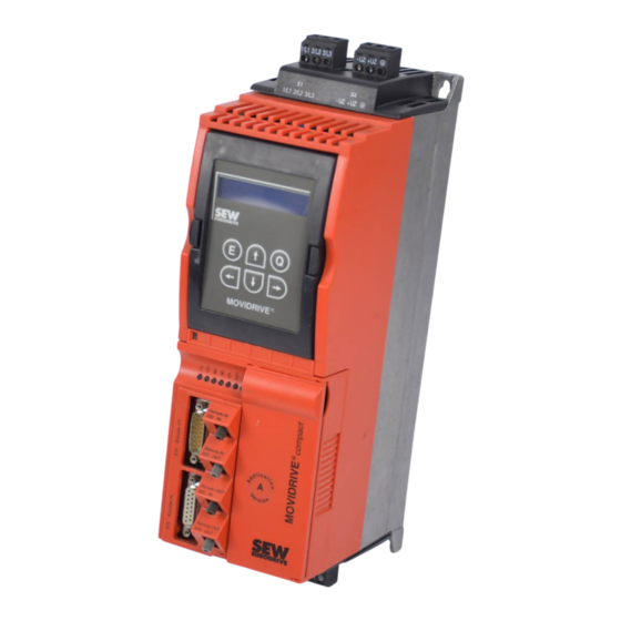 Sew Eurodrive MOVIDRIVE compact MCH40A Notice D'exploitation