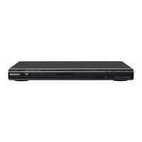 Sony DVP-SR200P Mode D'emploi