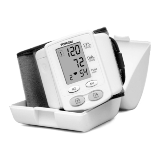 Topcom BPM Wrist 2300 Manuels