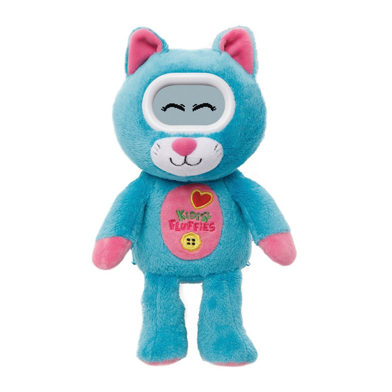 VTech Kidi Fluffies Twisty Le Chat Manuel D'utilisation