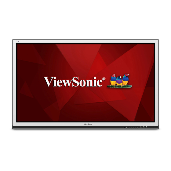 ViewSonic CDE5561T Guide De L'utilisateur