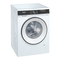 Siemens WG44G200FR Manuel D'utilisation Et Notice D'installation