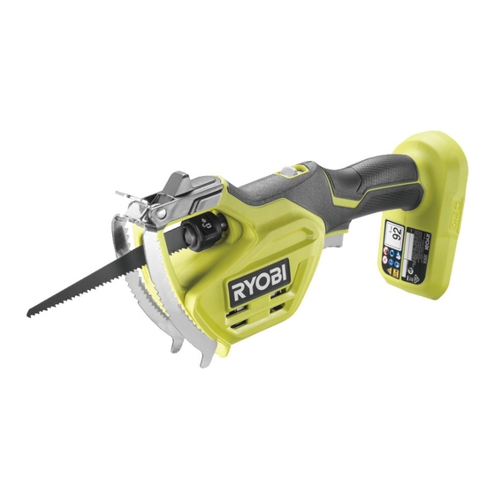 Ryobi RY18PSA Mode D'emploi