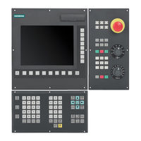 Siemens SINUMERIK 802D sl Instructions De Service