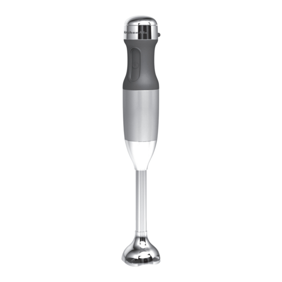 KitchenAid KHB1231 Mode D'emploi