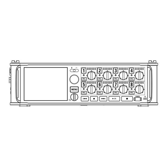 Zoom F8n Mode D'emploi